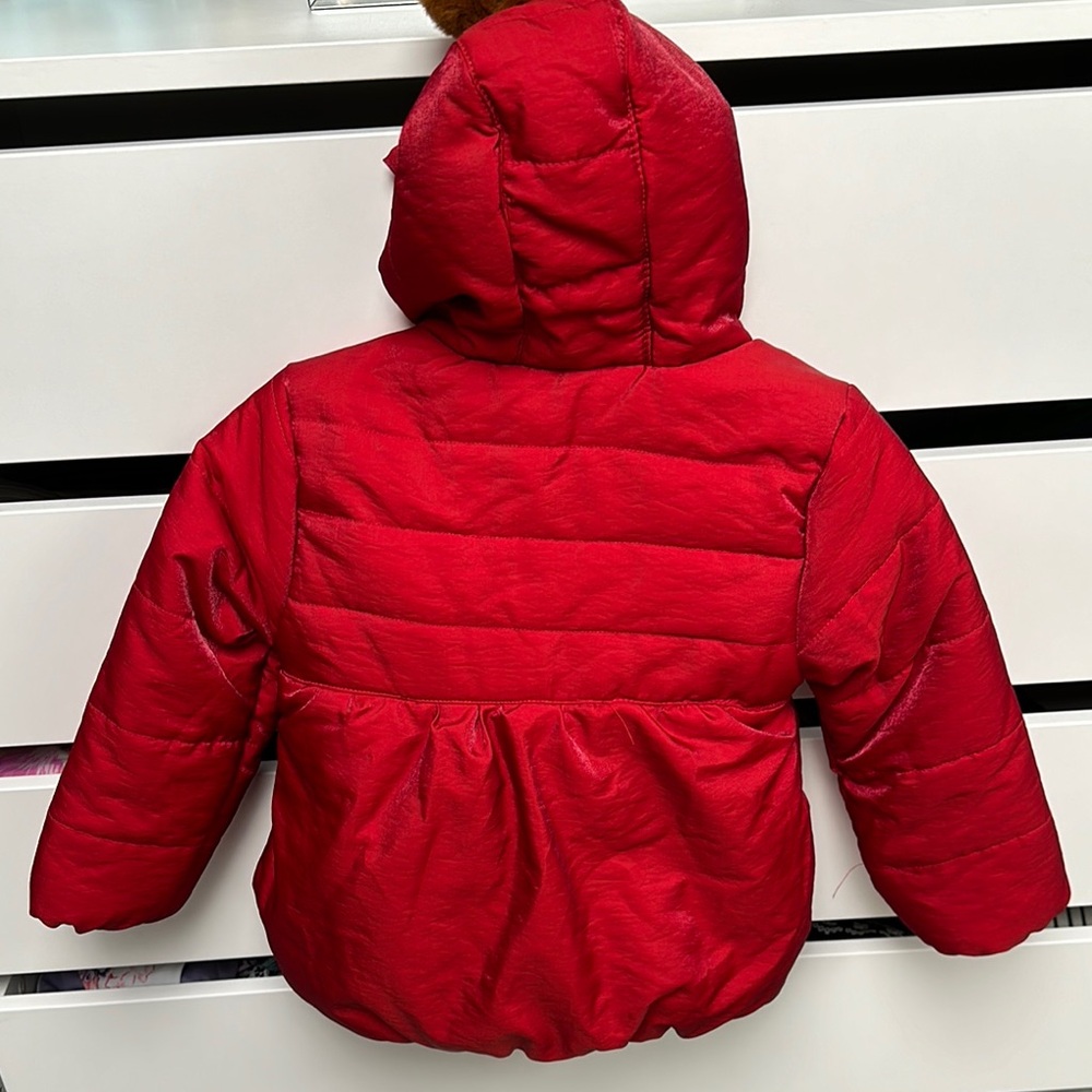 Red Puffer Jacket - Picture 2 of 5
